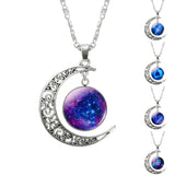 Hollow Moon Statement Necklaces