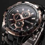 Stainless Steel Casual Wrist Watch