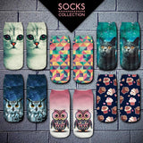 Owl 3D Socks