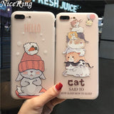 Cute Cartoon IPhone Cases 6S 6 7 8 Plus