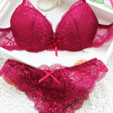 Sexy Underwear Lace Embroidery Bra Sets